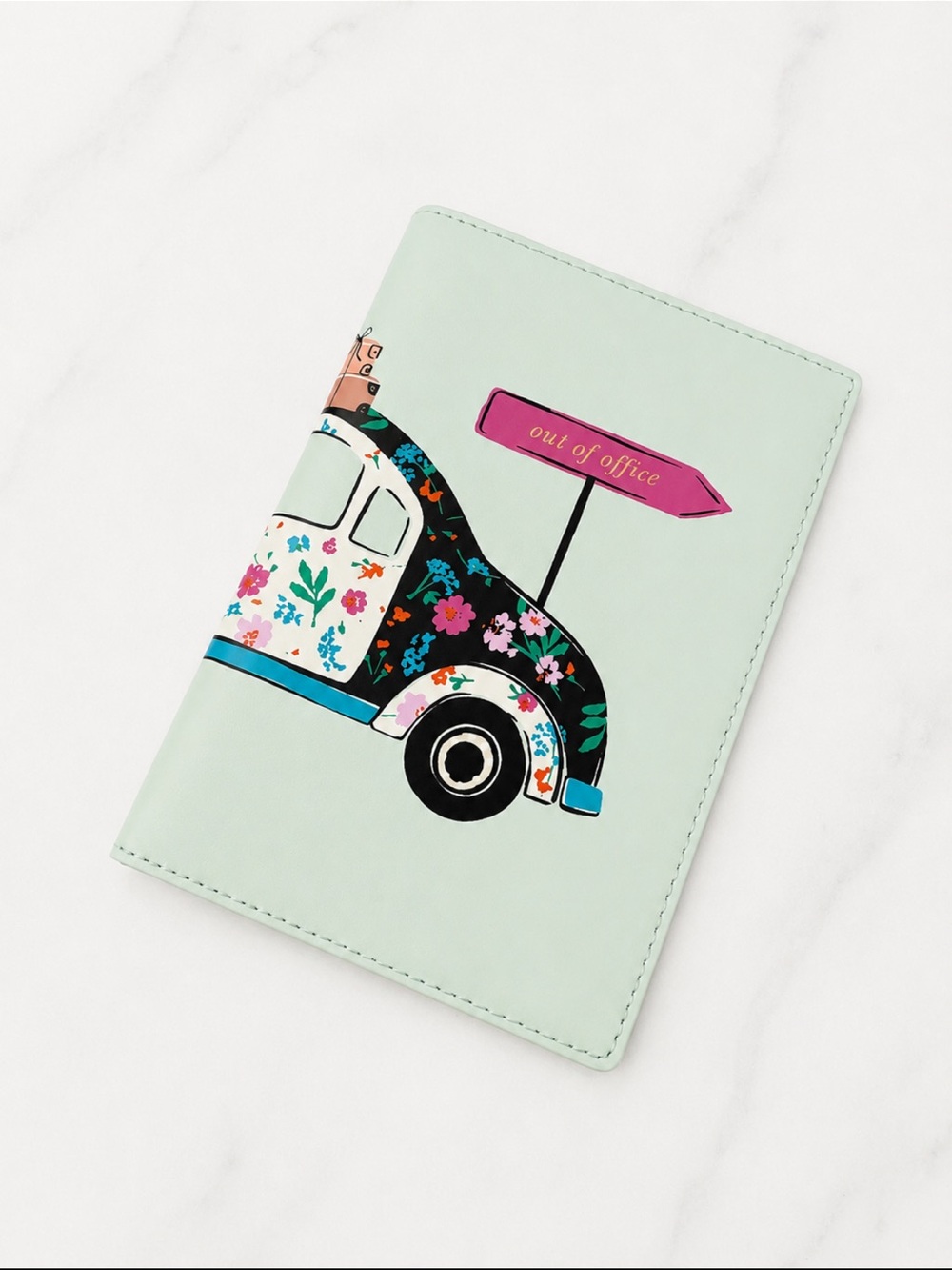 KATE SPADE New Horizons Out Of Office Imogene Bug Passport Holder